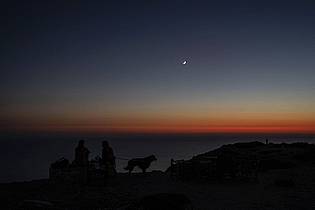 Petros Giannakouris/AP/dpa | Blick von der Insel Gavdos auf das Libysche Meer.