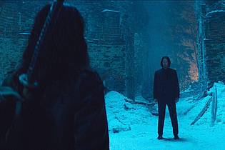 Courtesy Of Lionsgate/-/Courtesy of Lionsgate | Ana de Armas als Eve und Keanu Reeves als John Wick in einer Szene des Films «From the World of John Wick: Ballerina».