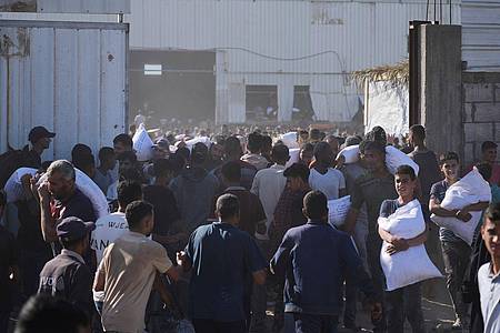 Abdel Kareem Hana/AP/dpa | Die humanitäre Lage in Gaza spitzt sich weiter zu. 