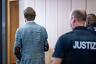 Moritz Frankenberg/dpa Pool/dpa | Christian B. könnte im September aus der Haft entlassen werden. (Archivbild)  