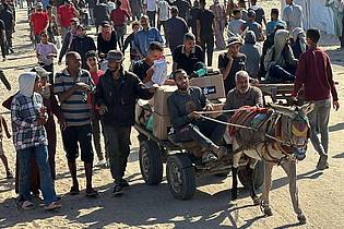Abdullah Abu Al-Khair/APA Images via ZUMA Press Wire/dpa | Die Stiftung GHF will zwei ihrer Hilfszentren wieder öffnen. (Archivbild)