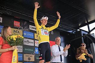 Stefano Cavasino/LiveMedia-IPA/ZUMA Press Wire/dpa | Pogacar ist in Tour-Form.