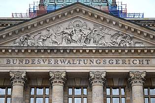 Hendrik Schmidt/dpa | Blick auf das Bundesverwaltungsgericht in Leipzig. (Archivbild) 