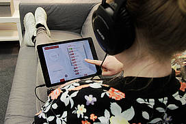 Channelauswahl auf dem iPad