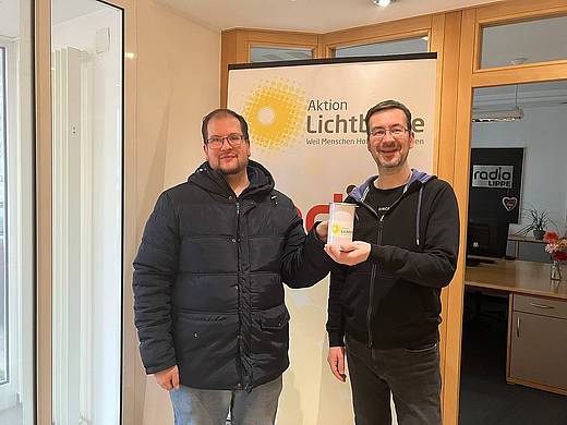 Getränke Hoffmann sammelte für die Aktion Lichtblicke