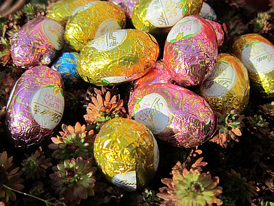 Bunte Ostereier