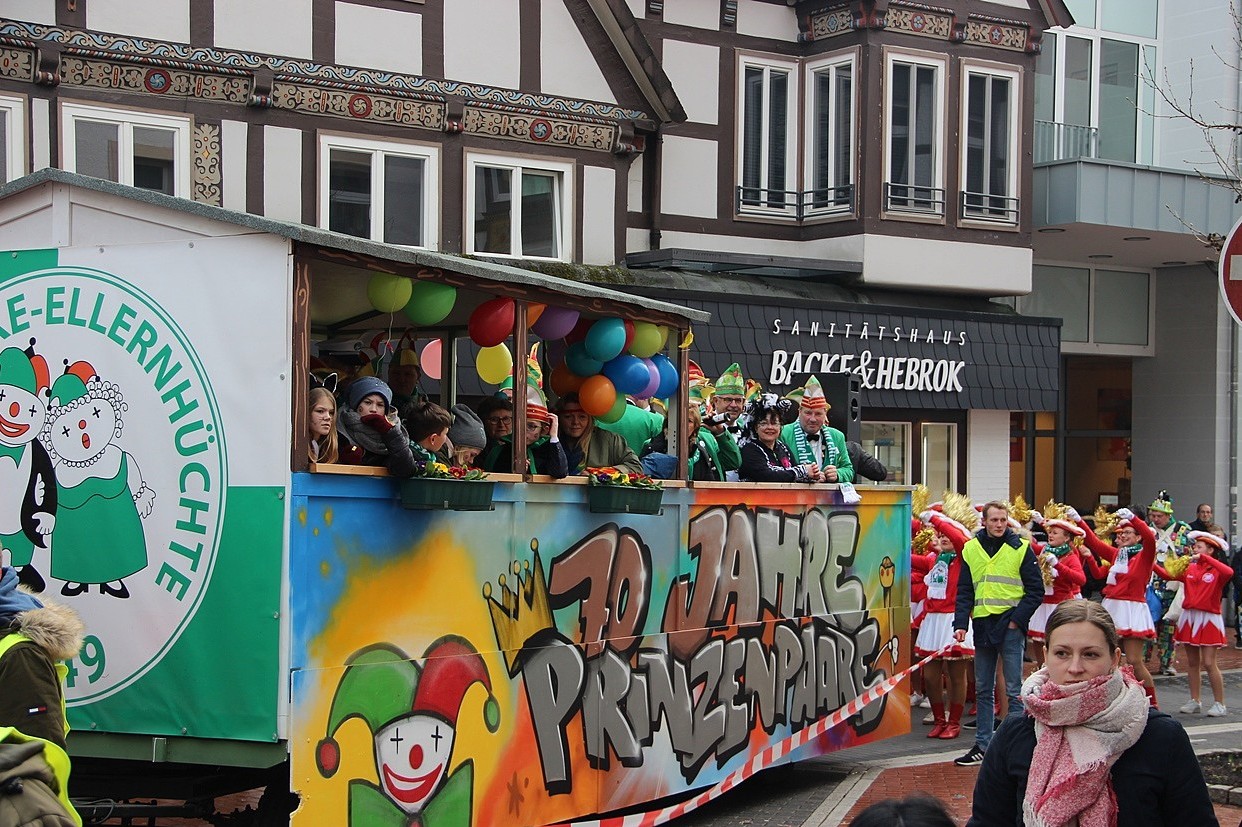 Rosenmontag in Lage