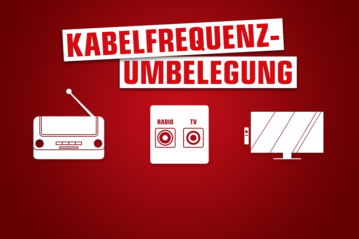 Kabelfrequenz-Umbelegung